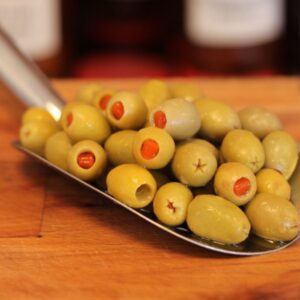 Biberli Yeşil Zeytin